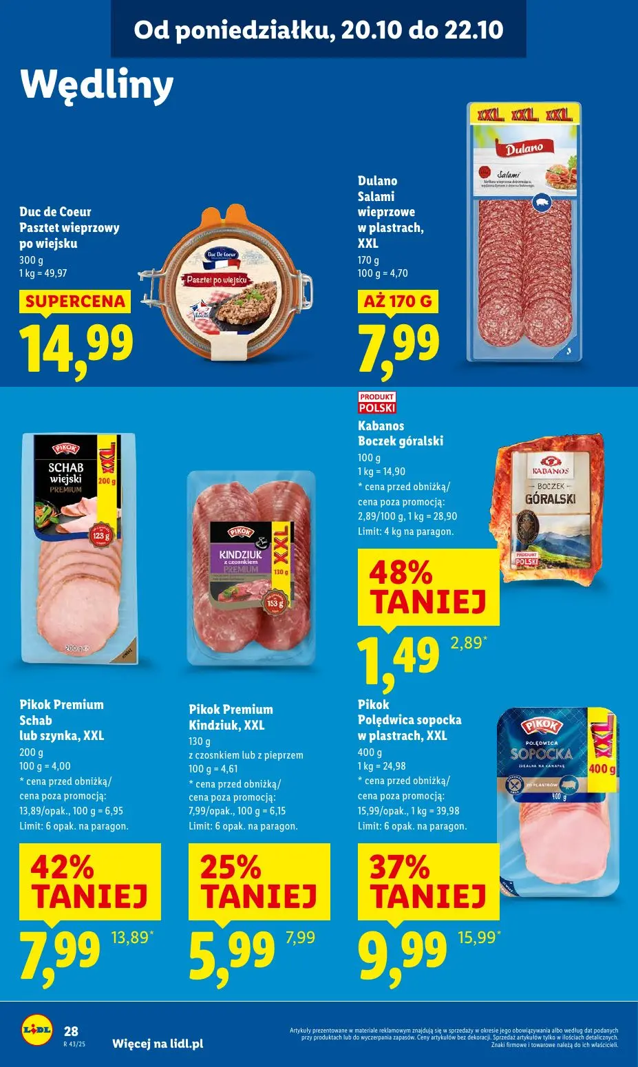 gazetka promocyjna LIDL Od poniedziałku - Strona 28