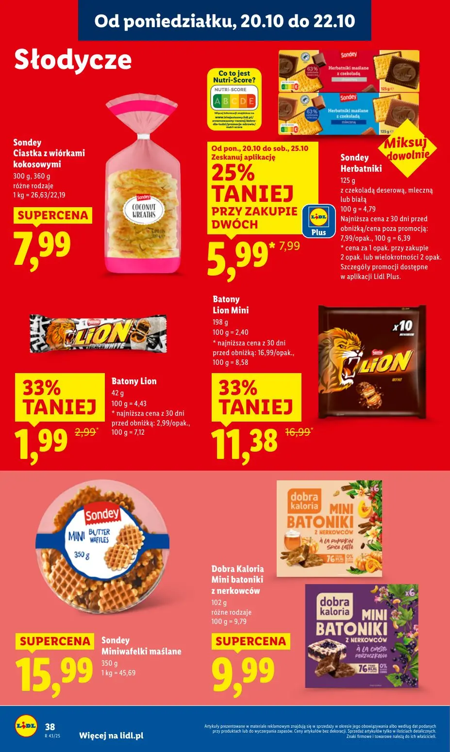 gazetka promocyjna LIDL Od poniedziałku - Strona 38
