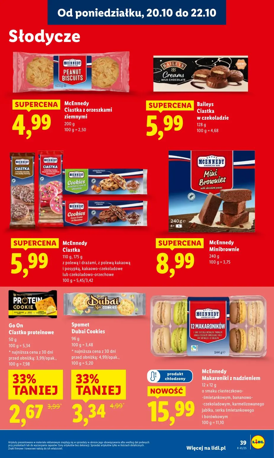 gazetka promocyjna LIDL Od poniedziałku - Strona 39