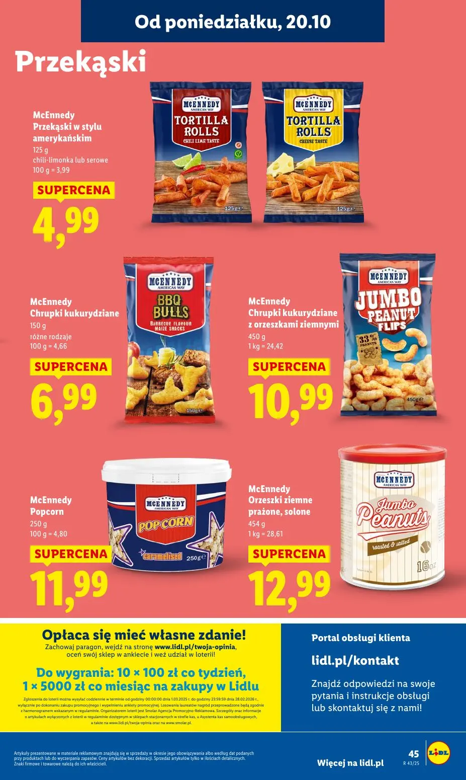 gazetka promocyjna LIDL Od poniedziałku - Strona 45