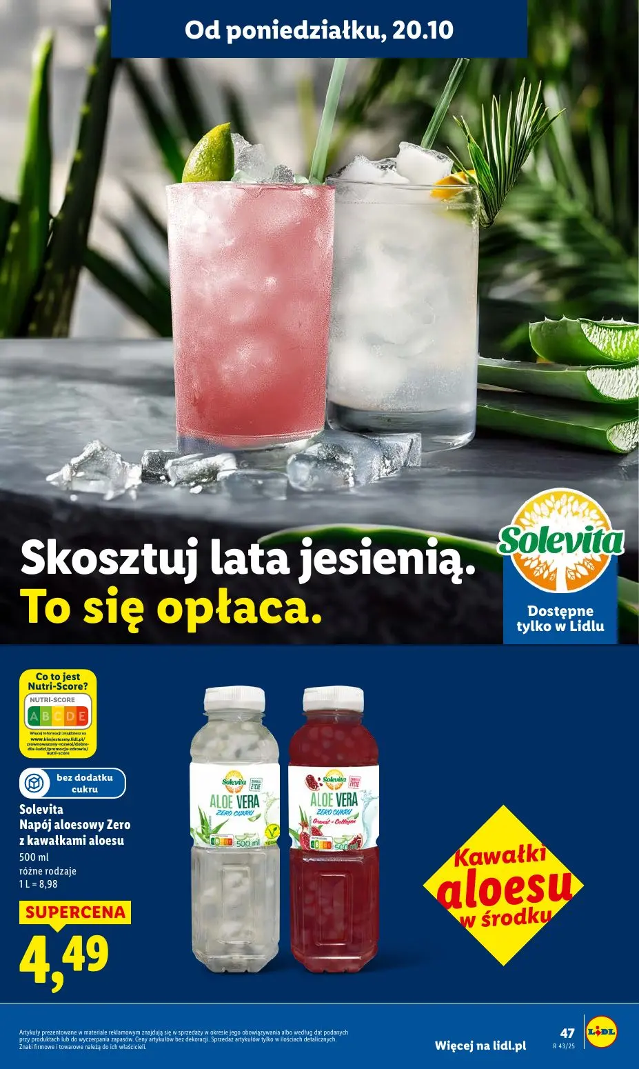 gazetka promocyjna LIDL Od poniedziałku - Strona 47