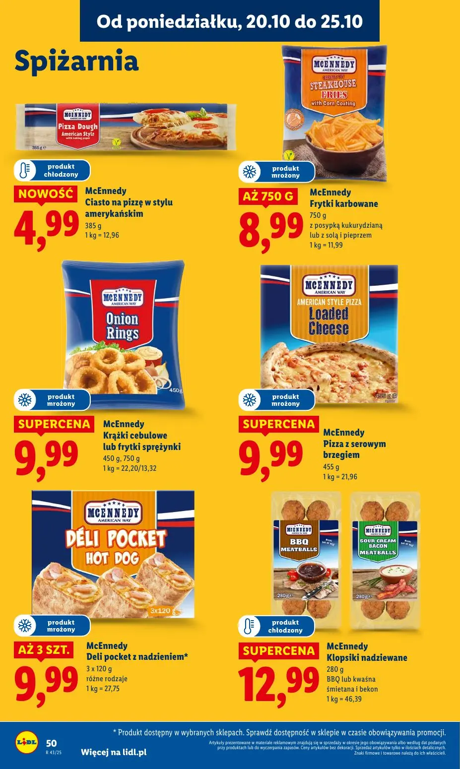 gazetka promocyjna LIDL Od poniedziałku - Strona 50