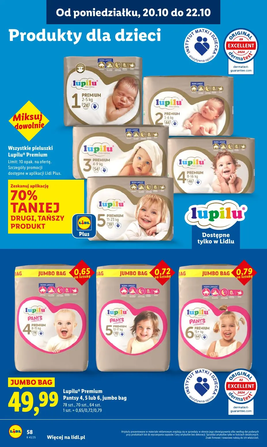 gazetka promocyjna LIDL Od poniedziałku - Strona 58