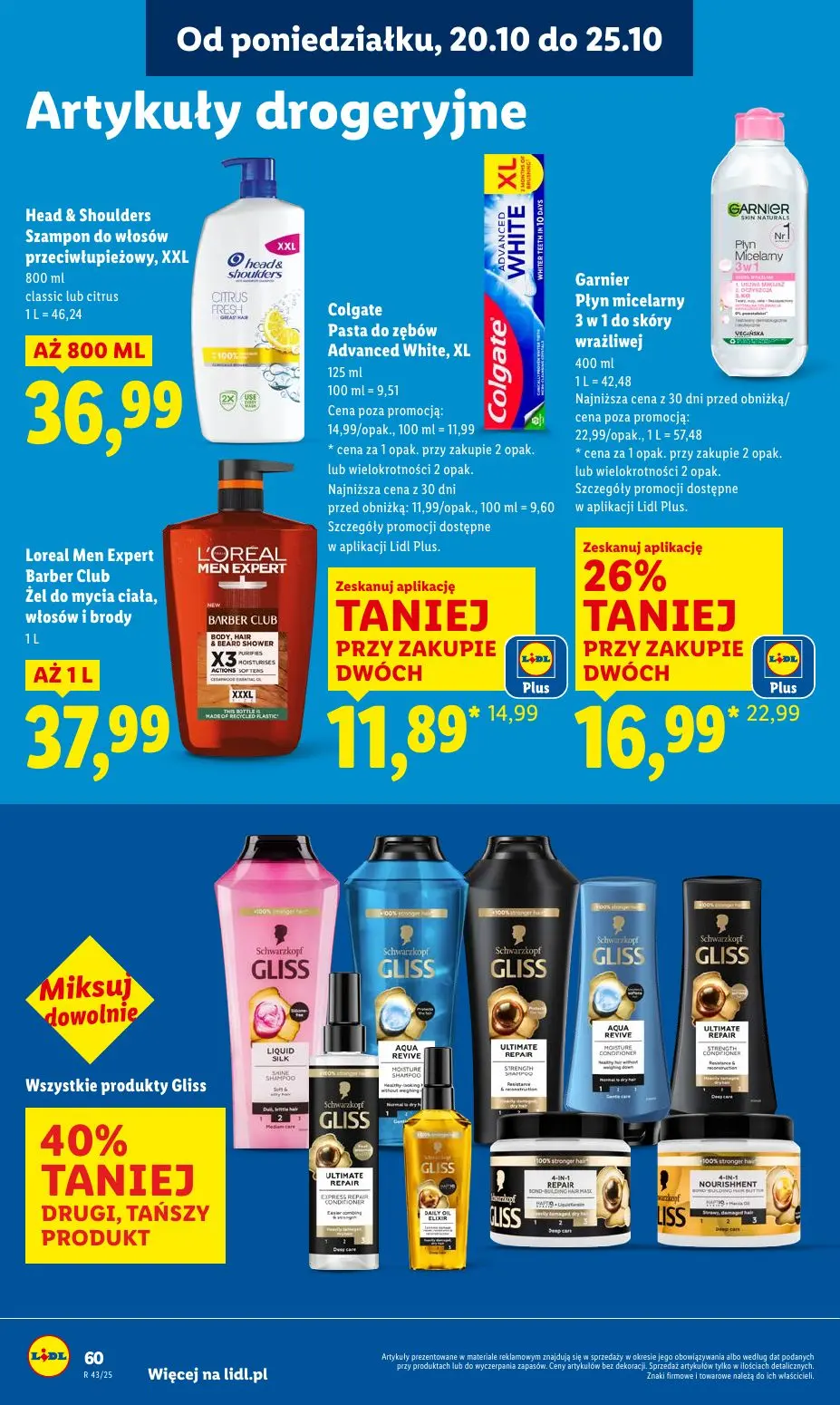 gazetka promocyjna LIDL Od poniedziałku - Strona 60