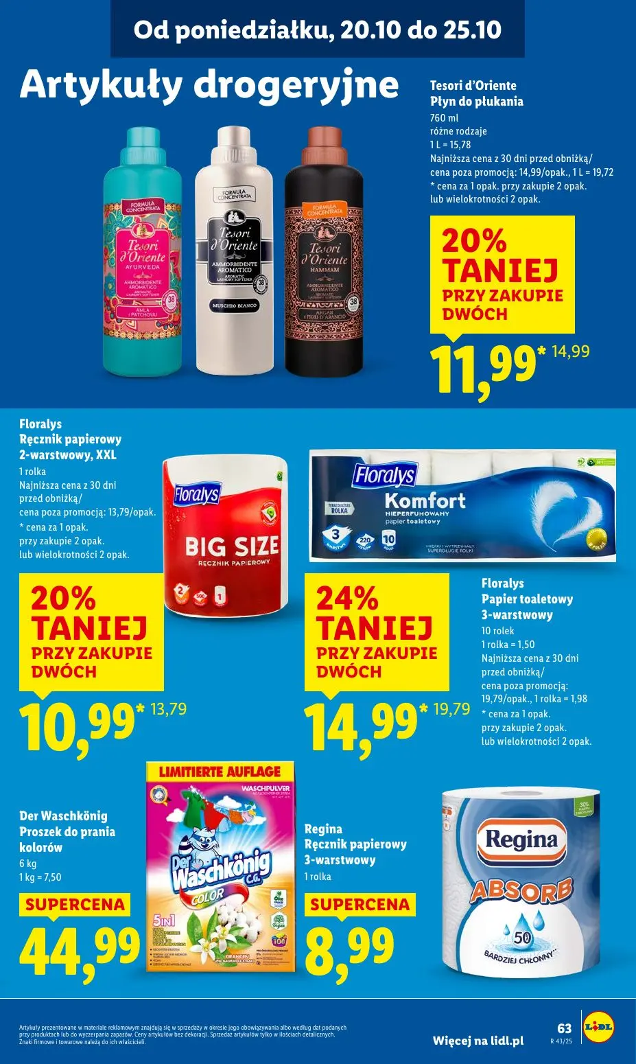 gazetka promocyjna LIDL Od poniedziałku - Strona 63