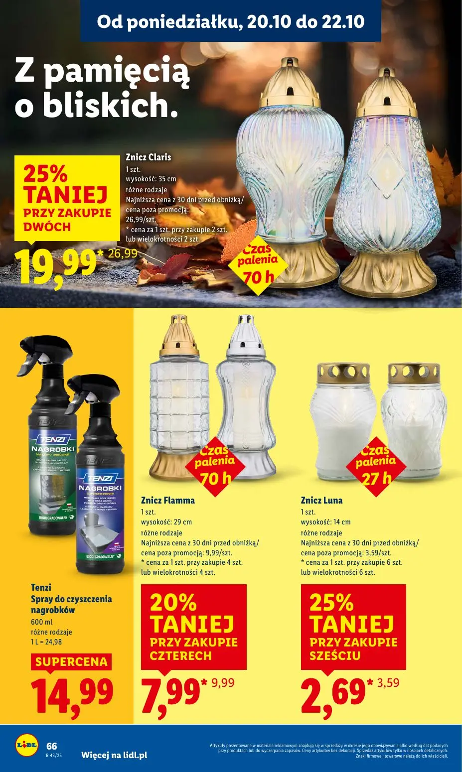 gazetka promocyjna LIDL Od poniedziałku - Strona 66