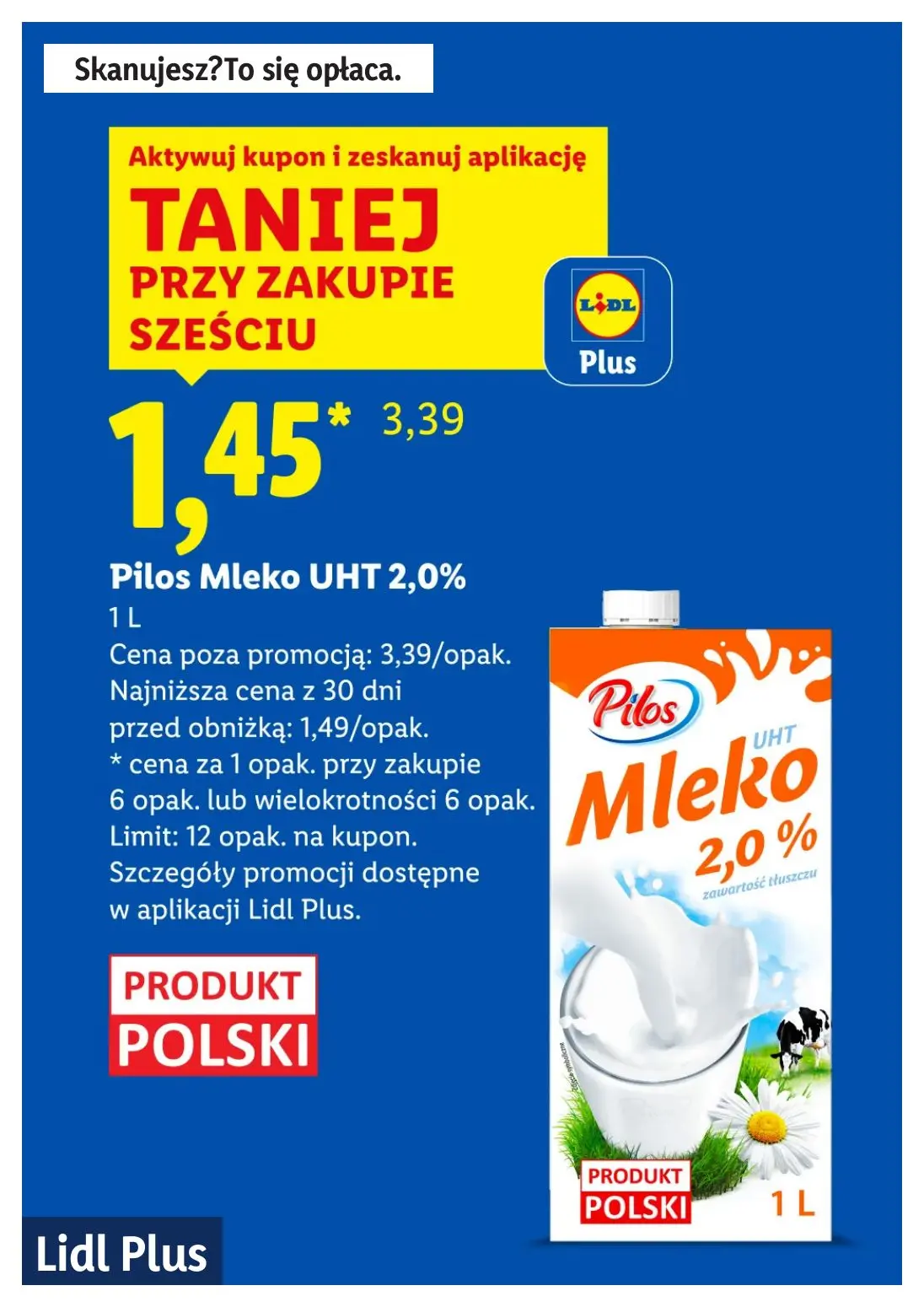 gazetka promocyjna LIDL Lidl plus. Skanujesz - To się opłaca - Strona 3