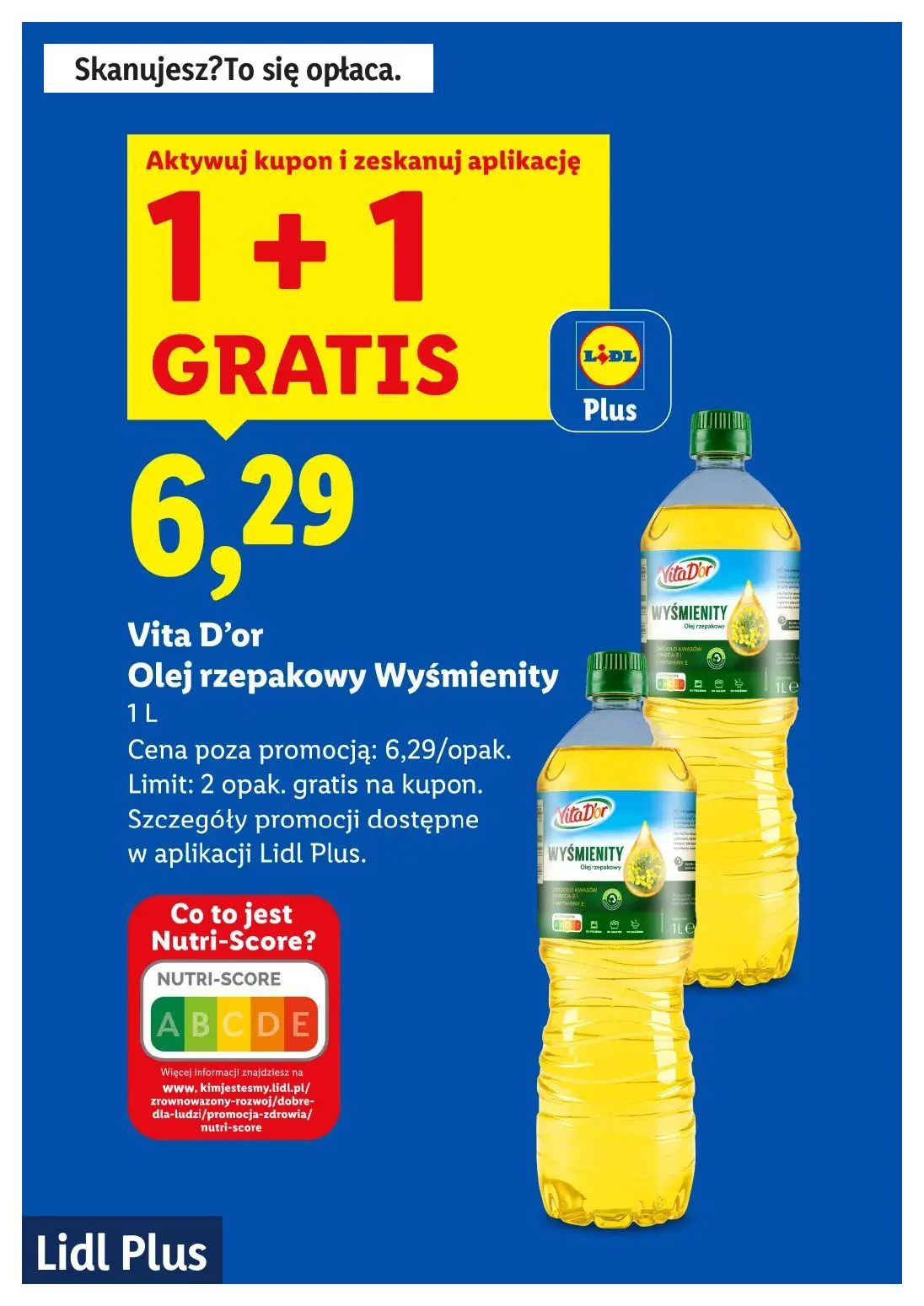 gazetka promocyjna LIDL Lidl plus. Skanujesz - To się opłaca - Strona 7