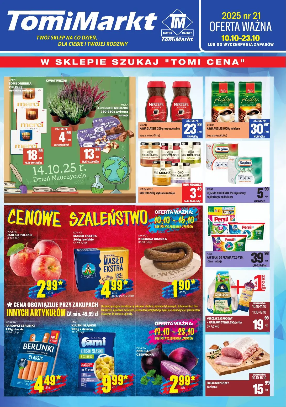 gazetka promocyjna Tomi Markt Twój sklep na co dzień - Strona 1