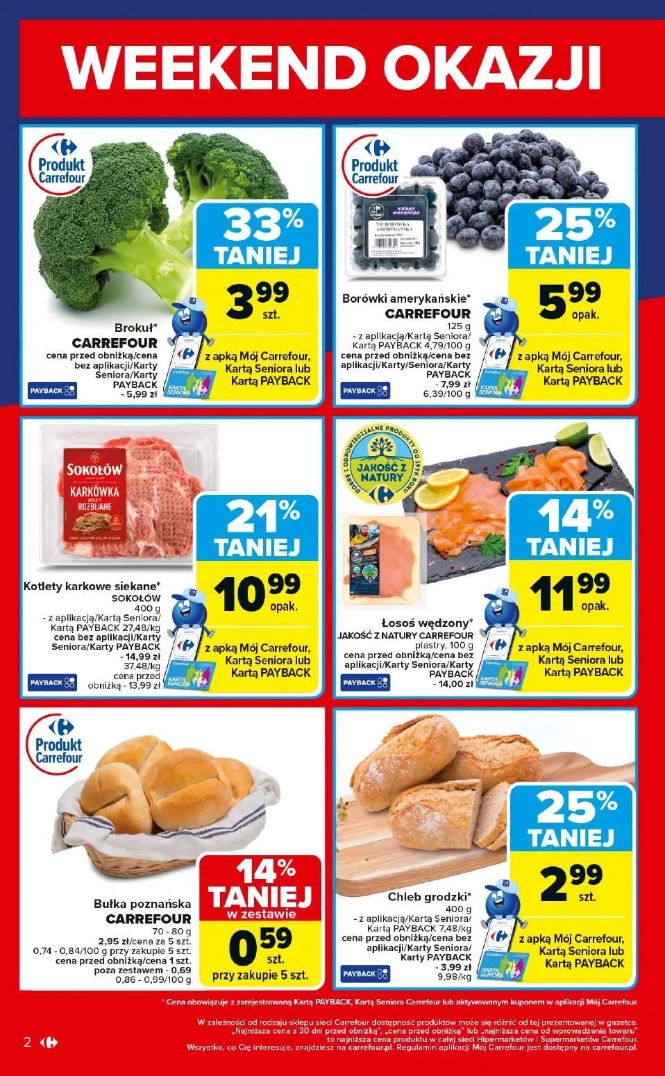 gazetka promocyjna Carrefour Market Weekend już od czwartku - Strona 2