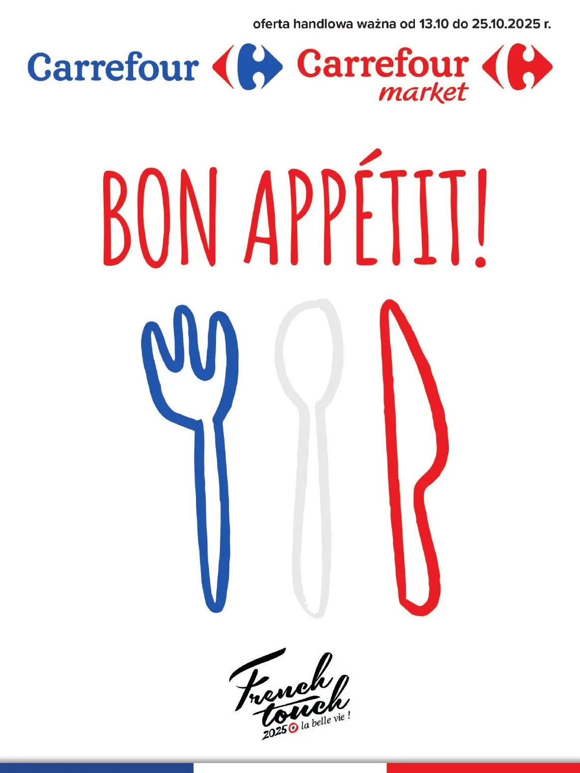 gazetka promocyjna Carrefour Market Bon appetit! - Strona 1