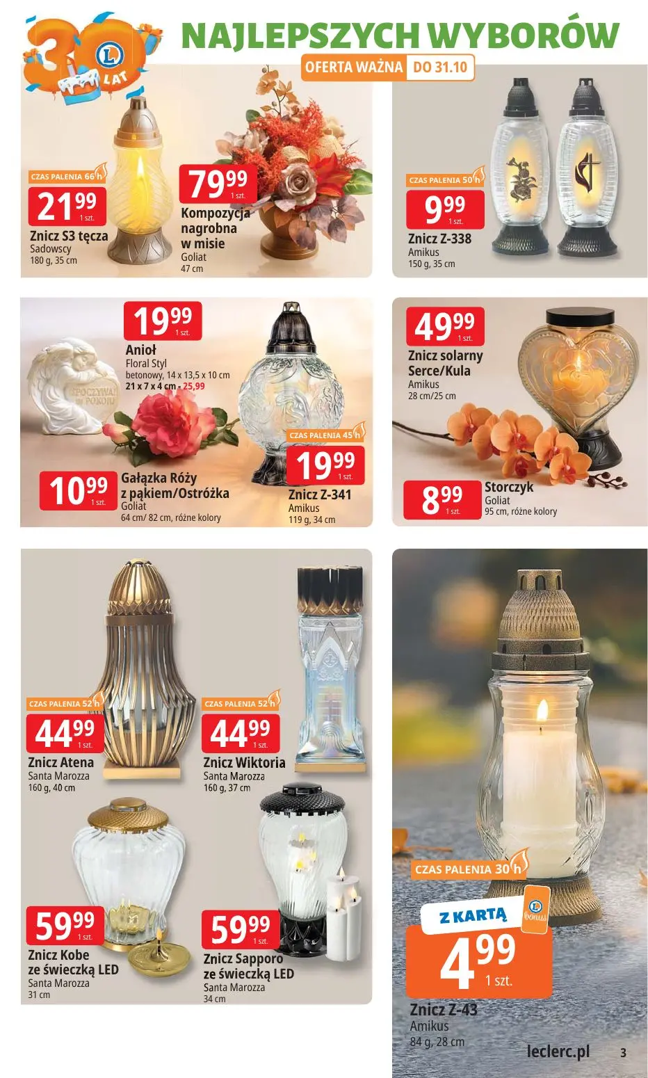 gazetka promocyjna E.Leclerc 30 lat Najlepszych wyborów - oferta rozszerzona - Strona 3