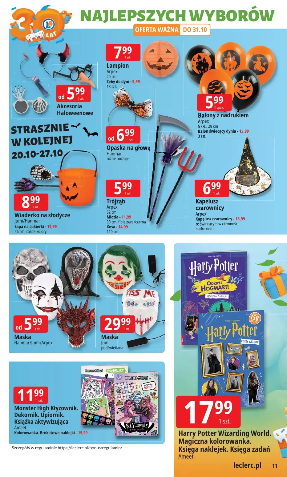 gazetka promocyjna E.Leclerc 30 lat Najlepszych wyborów - oferta rozszerzona - Strona 11