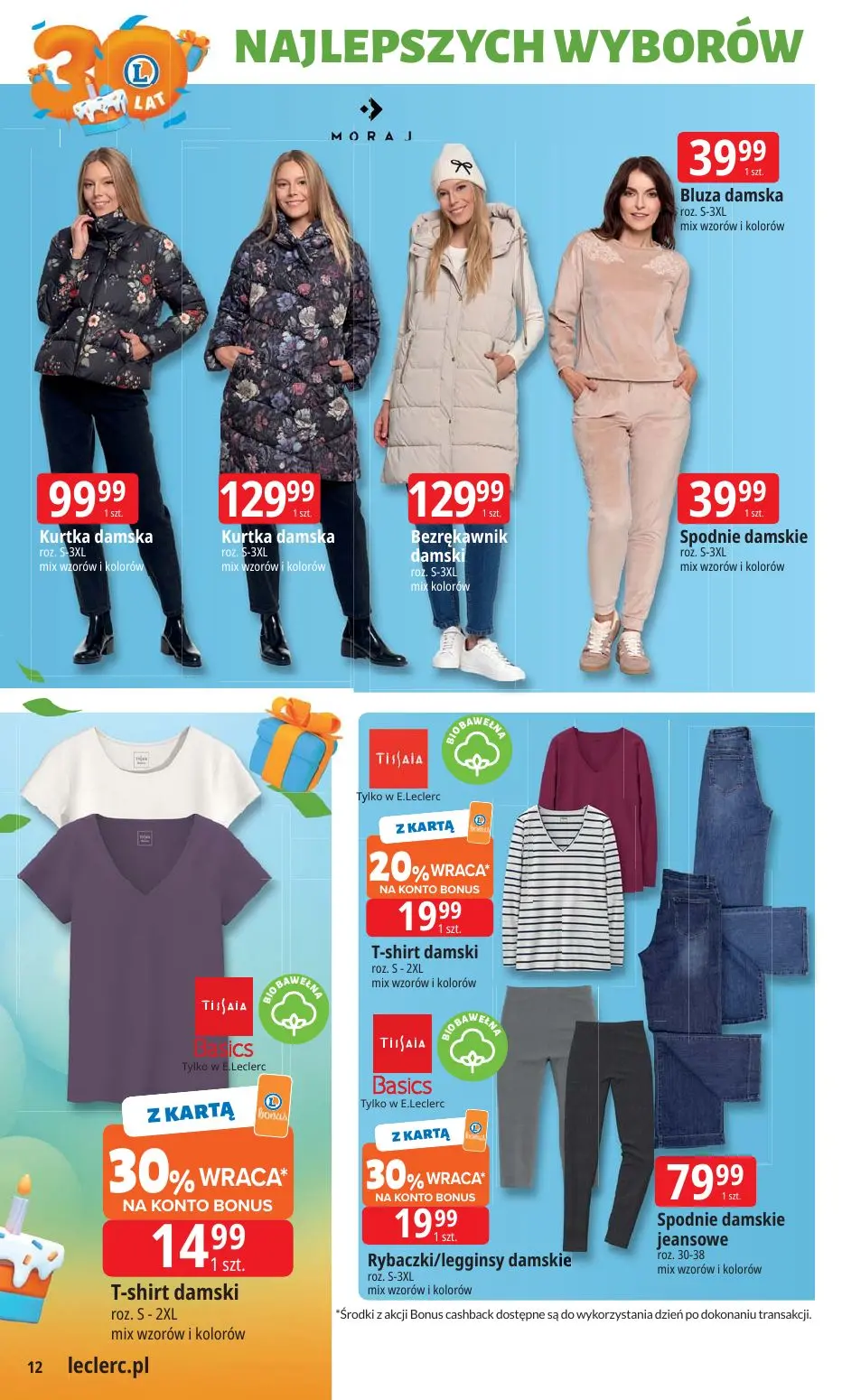gazetka promocyjna E.Leclerc 30 lat Najlepszych wyborów - oferta rozszerzona - Strona 12