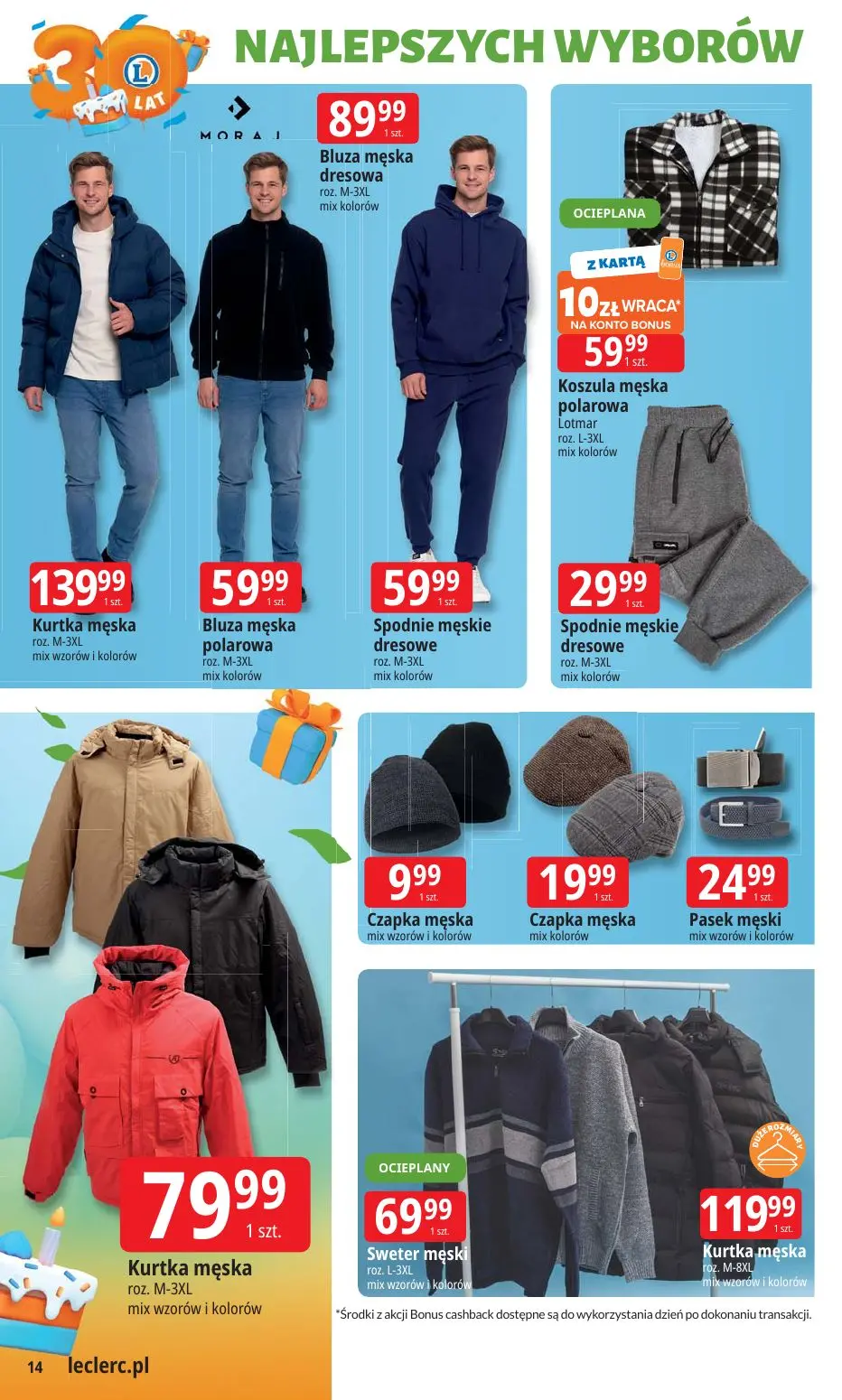 gazetka promocyjna E.Leclerc 30 lat Najlepszych wyborów - oferta rozszerzona - Strona 14