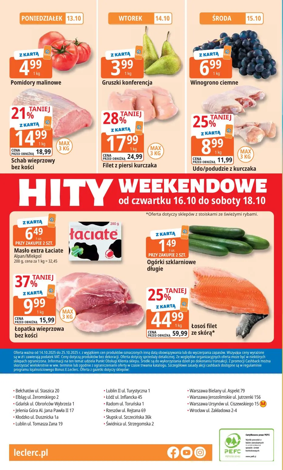 gazetka promocyjna E.Leclerc 30 lat Najlepszych wyborów - oferta rozszerzona - Strona 32