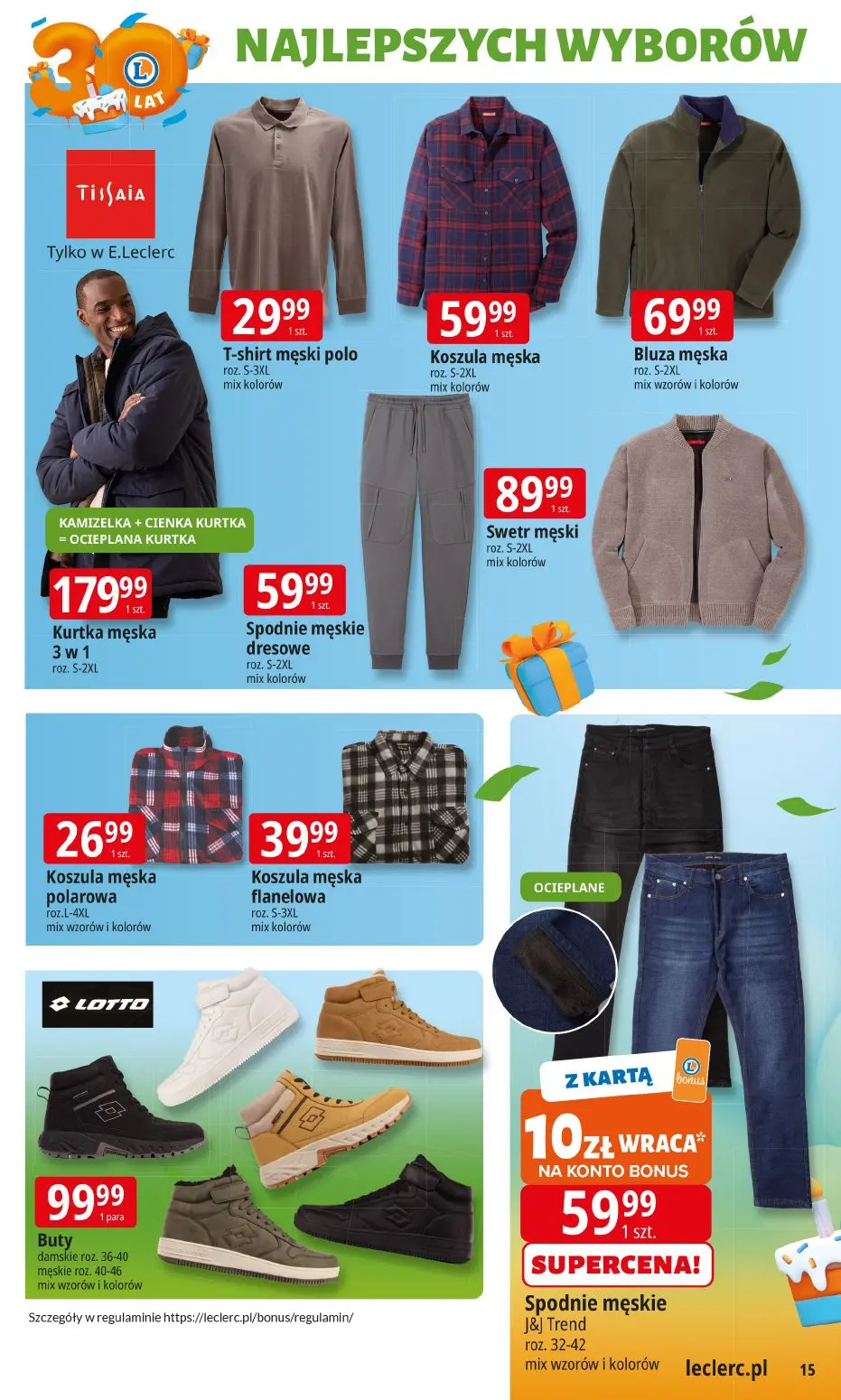 gazetka promocyjna E.Leclerc 30 lat Najlepszych wyborów - Strona 15