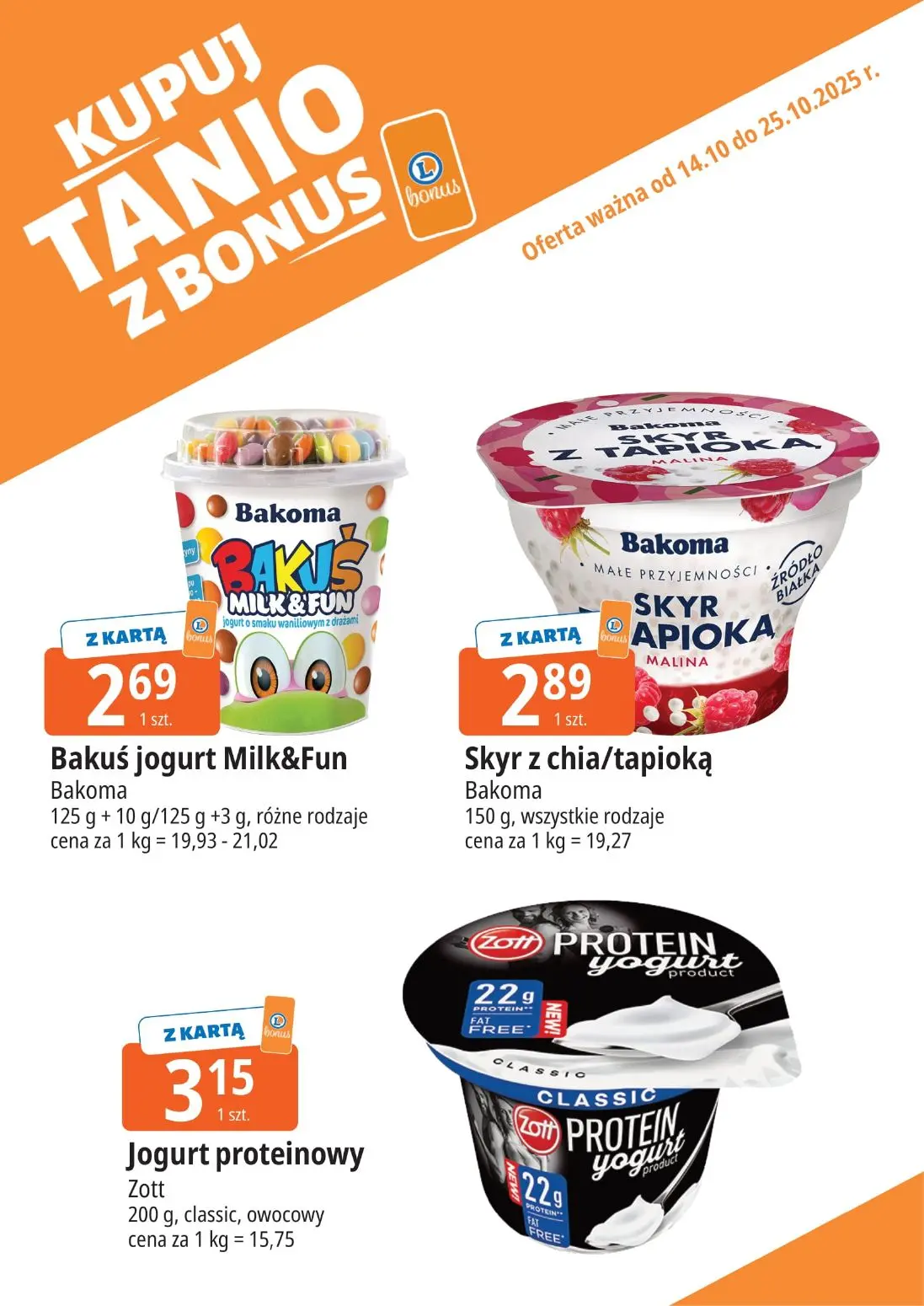 gazetka promocyjna E.Leclerc Bonus skanujesz kasę zyskujesz! - Strona 4