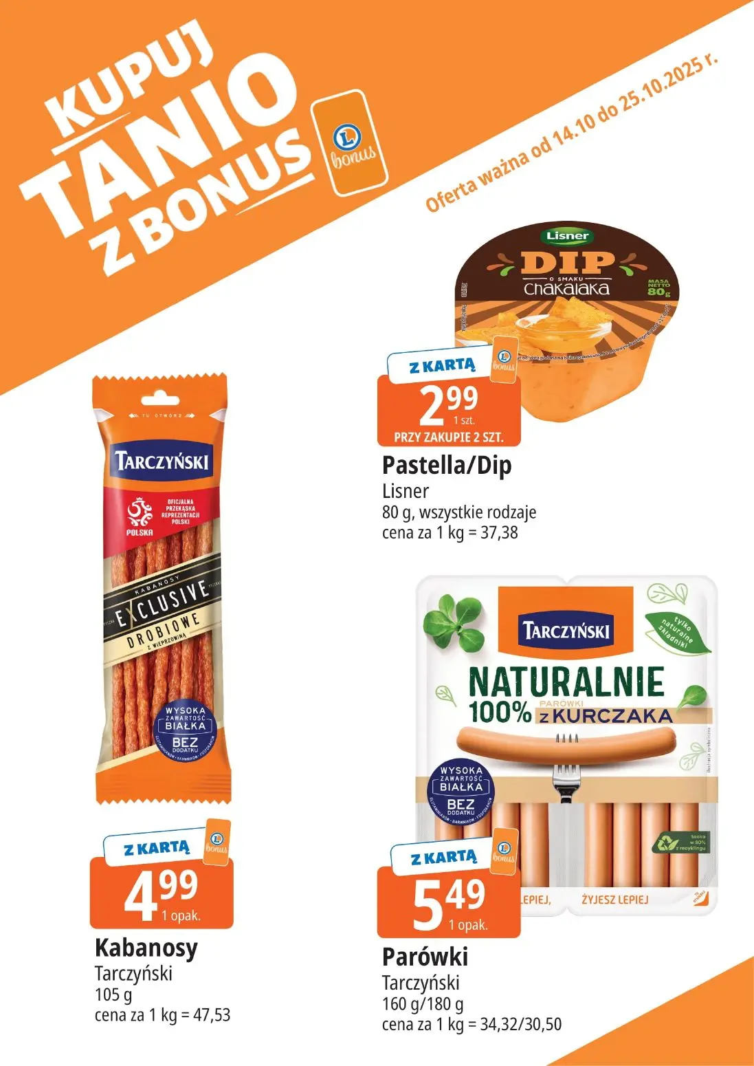 gazetka promocyjna E.Leclerc Bonus skanujesz kasę zyskujesz! - Strona 9