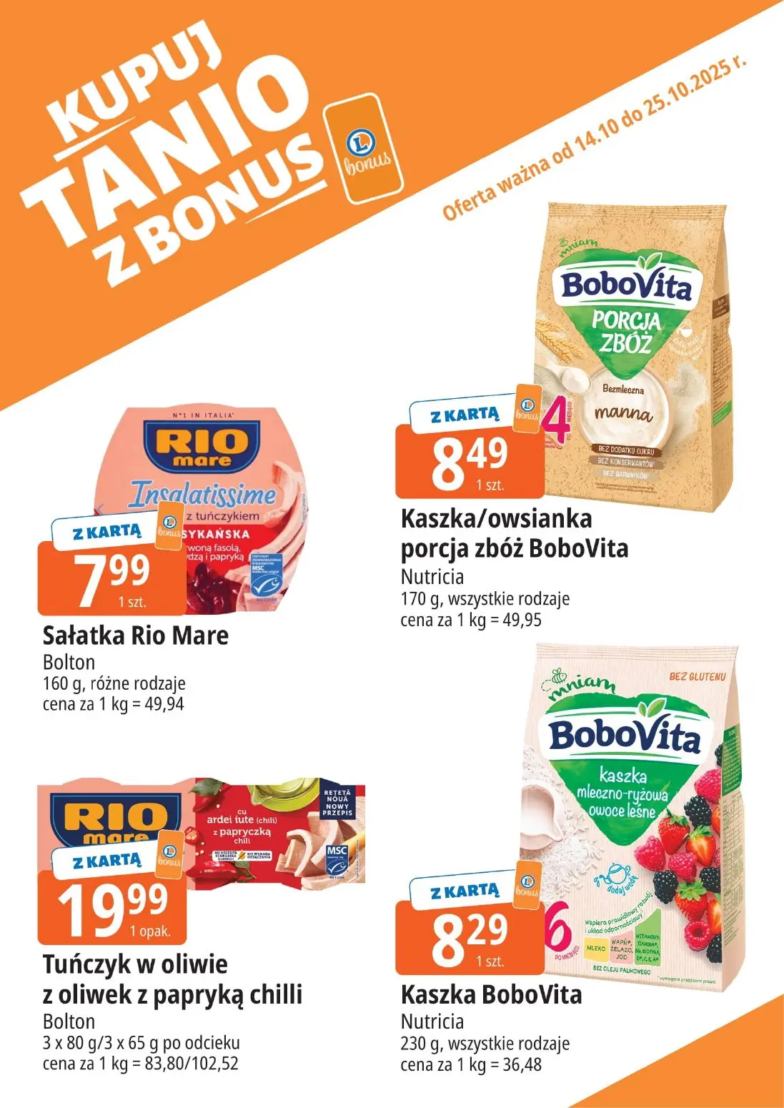 gazetka promocyjna E.Leclerc Bonus skanujesz kasę zyskujesz! - Strona 10