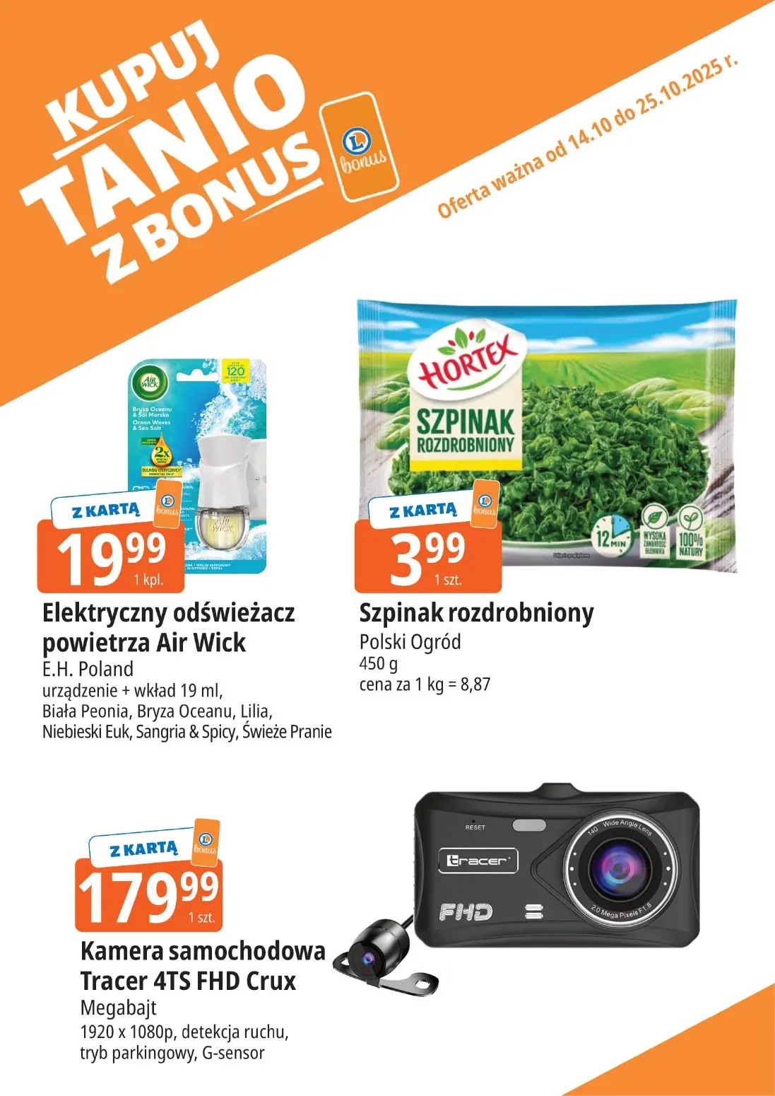 gazetka promocyjna E.Leclerc Bonus skanujesz kasę zyskujesz! - Strona 14