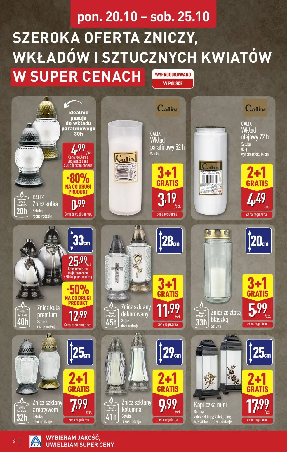 gazetka promocyjna ALDI Światełko pamięci - Strona 2