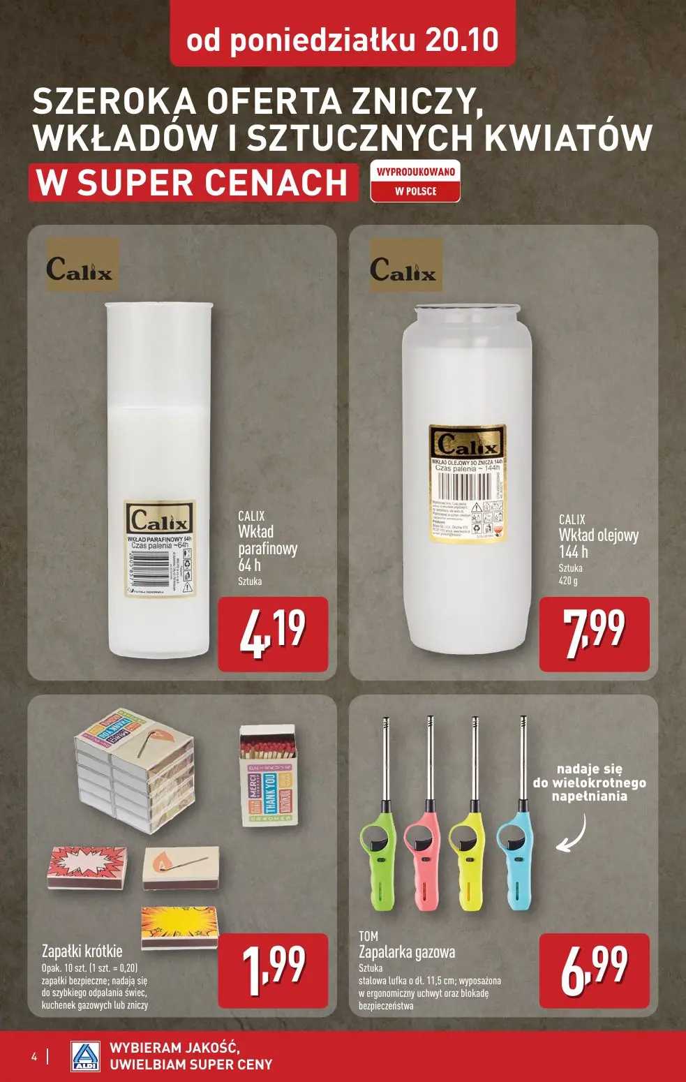 gazetka promocyjna ALDI Światełko pamięci - Strona 4
