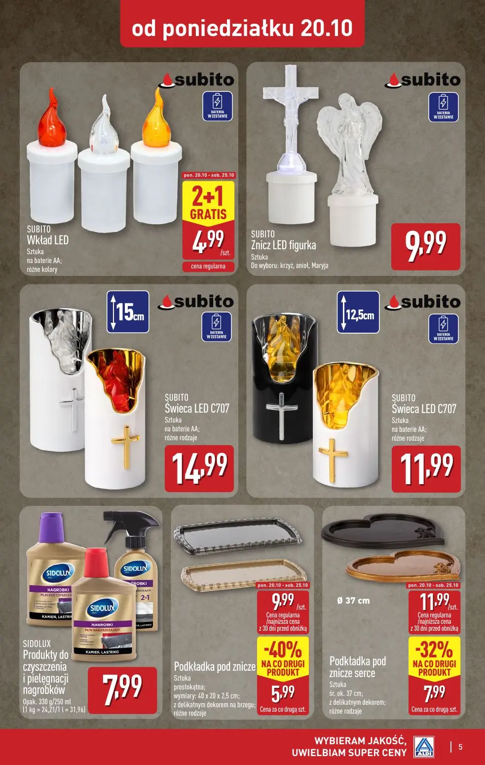 gazetka promocyjna ALDI Światełko pamięci - Strona 5