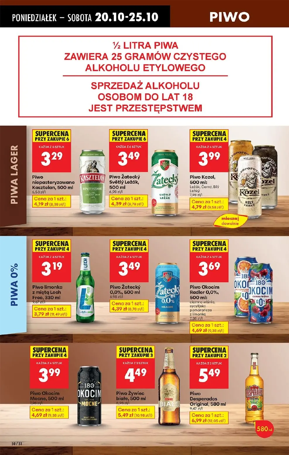 gazetka promocyjna Biedronka Od poniedziałku - Strona 62