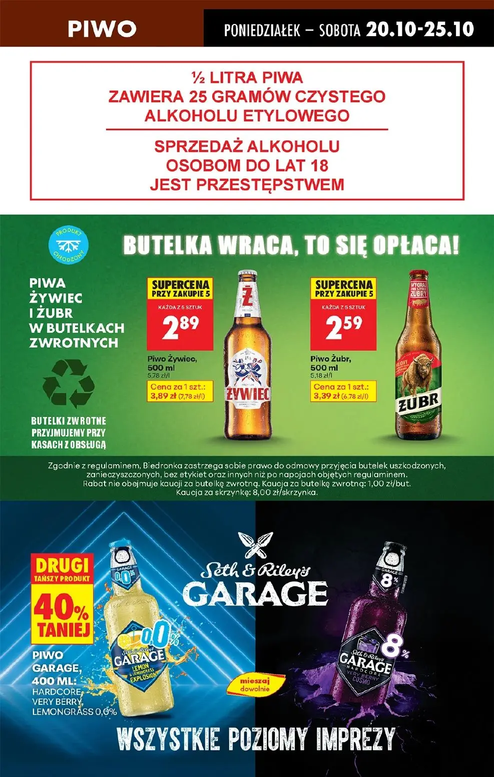 gazetka promocyjna Biedronka Od poniedziałku - Strona 63