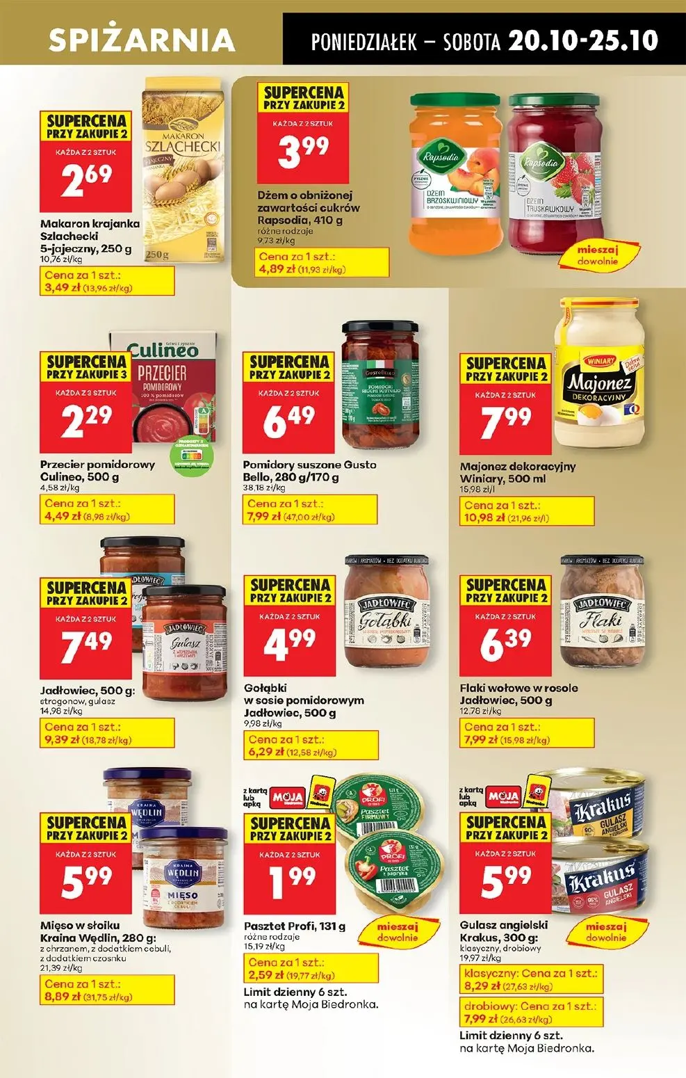 gazetka promocyjna Biedronka Lada tradycyjna. Od poniedziałku - Strona 49