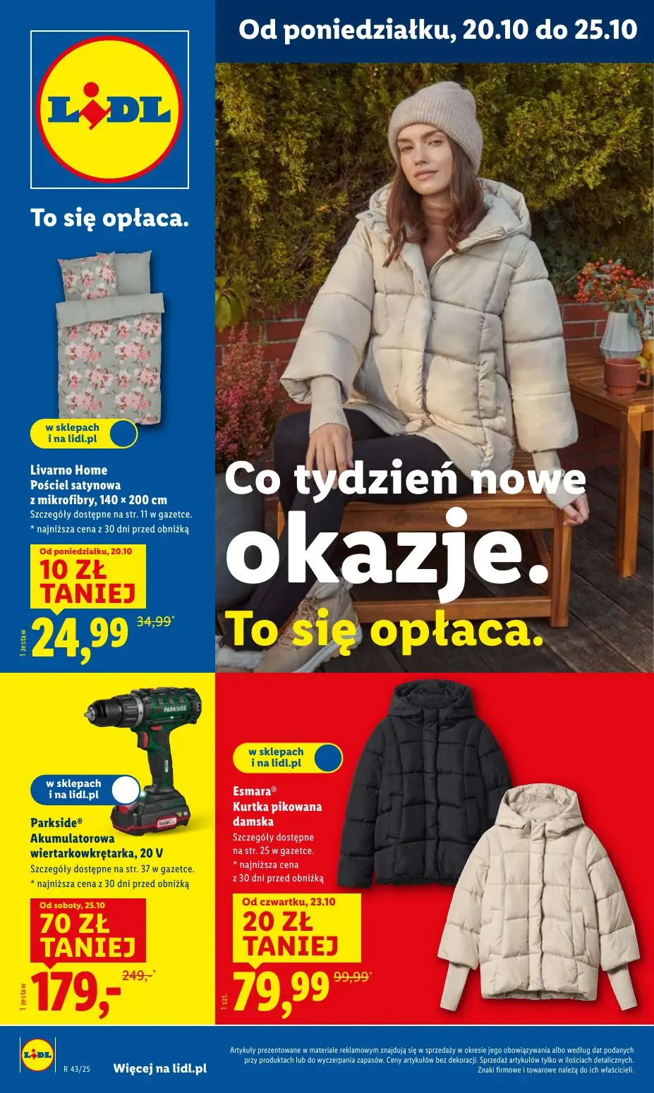 gazetka promocyjna LIDL Od poniedziałku - Strona 1