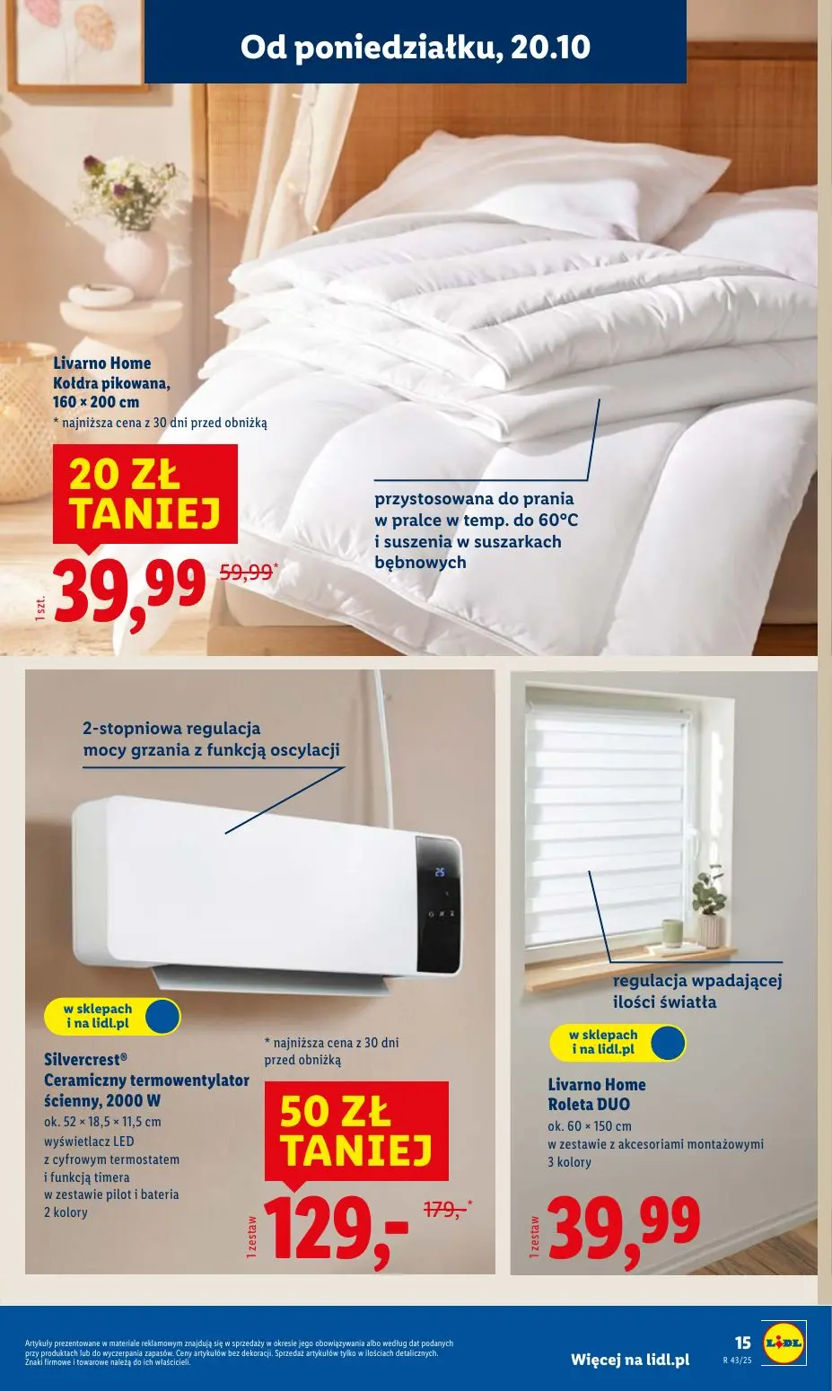 gazetka promocyjna LIDL Od poniedziałku - Strona 19