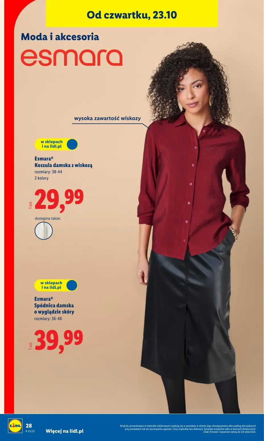 gazetka promocyjna LIDL Od poniedziałku - Strona 32