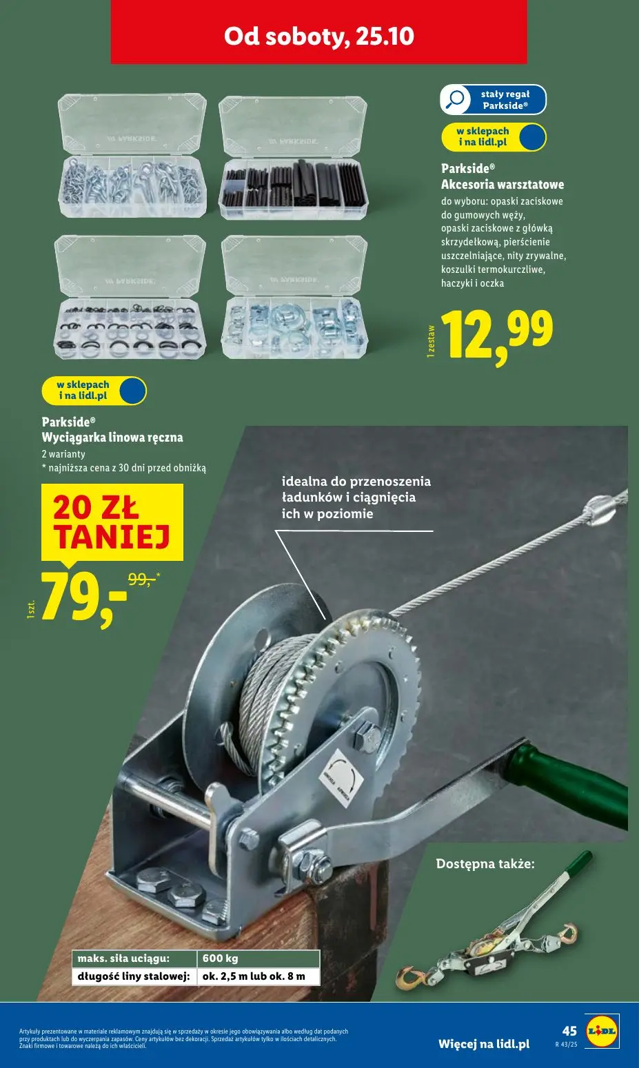 gazetka promocyjna LIDL Od poniedziałku - Strona 49