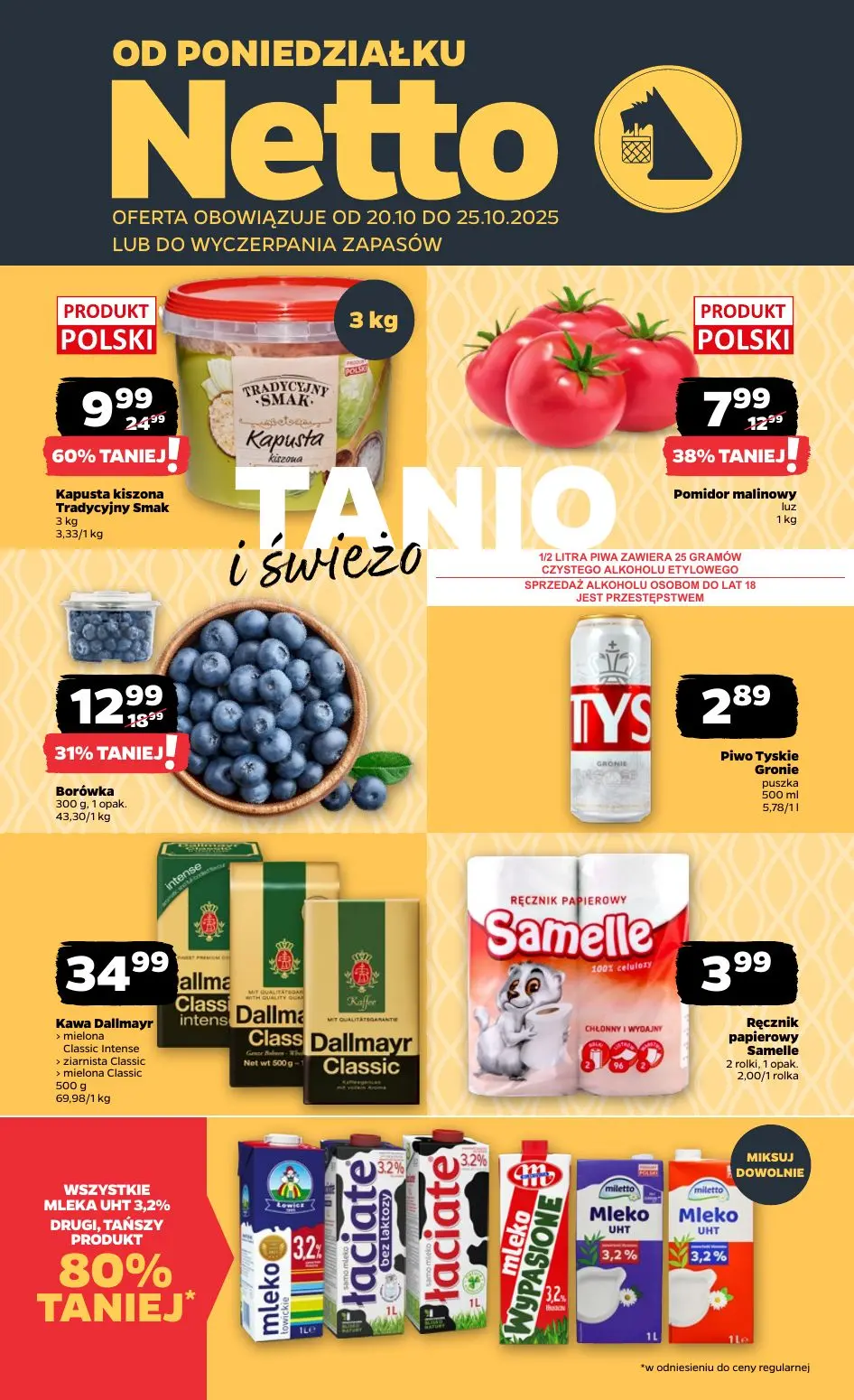 gazetka promocyjna NETTO Od poniedziałku - Strona 1