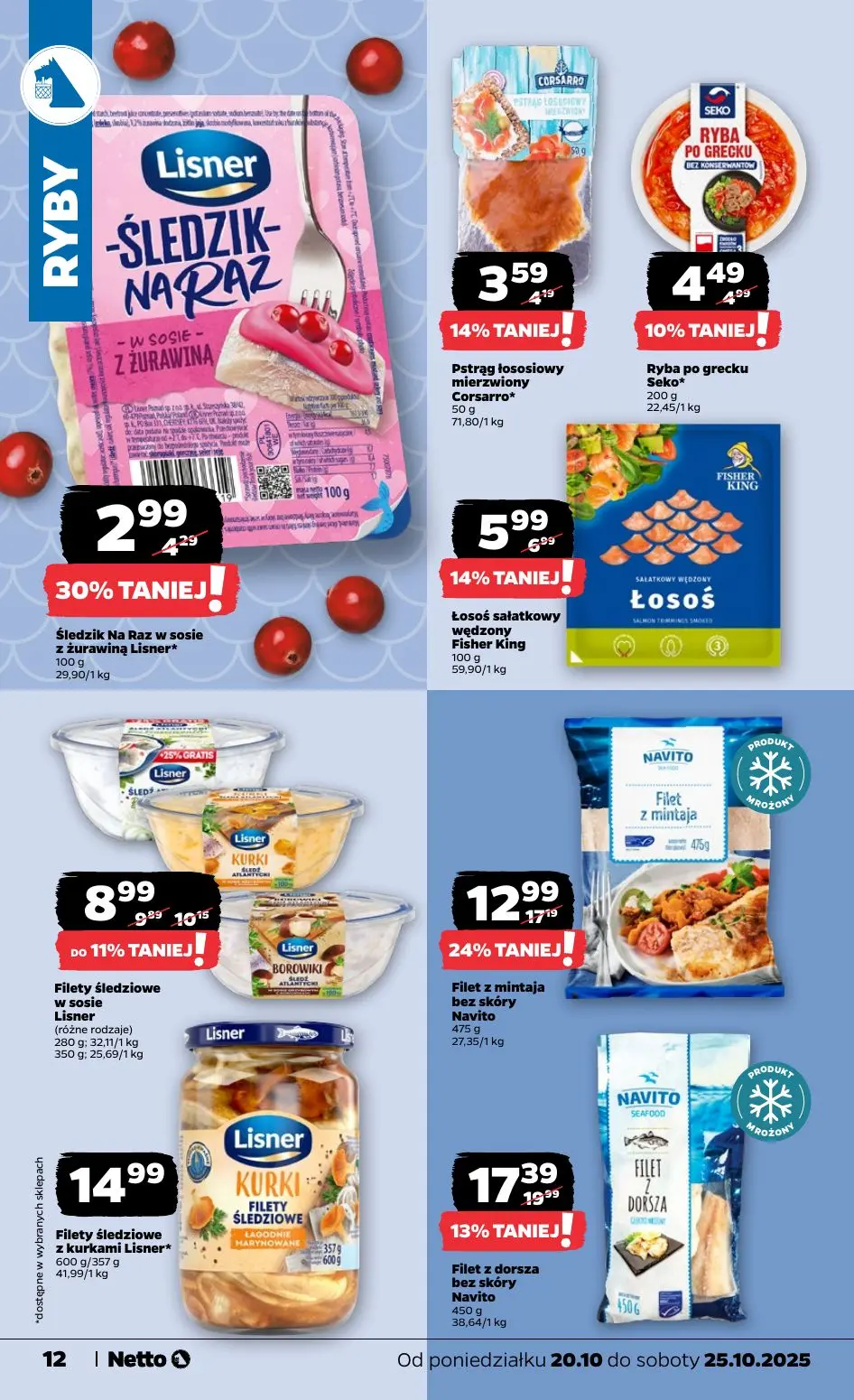 gazetka promocyjna NETTO Od poniedziałku - Strona 12