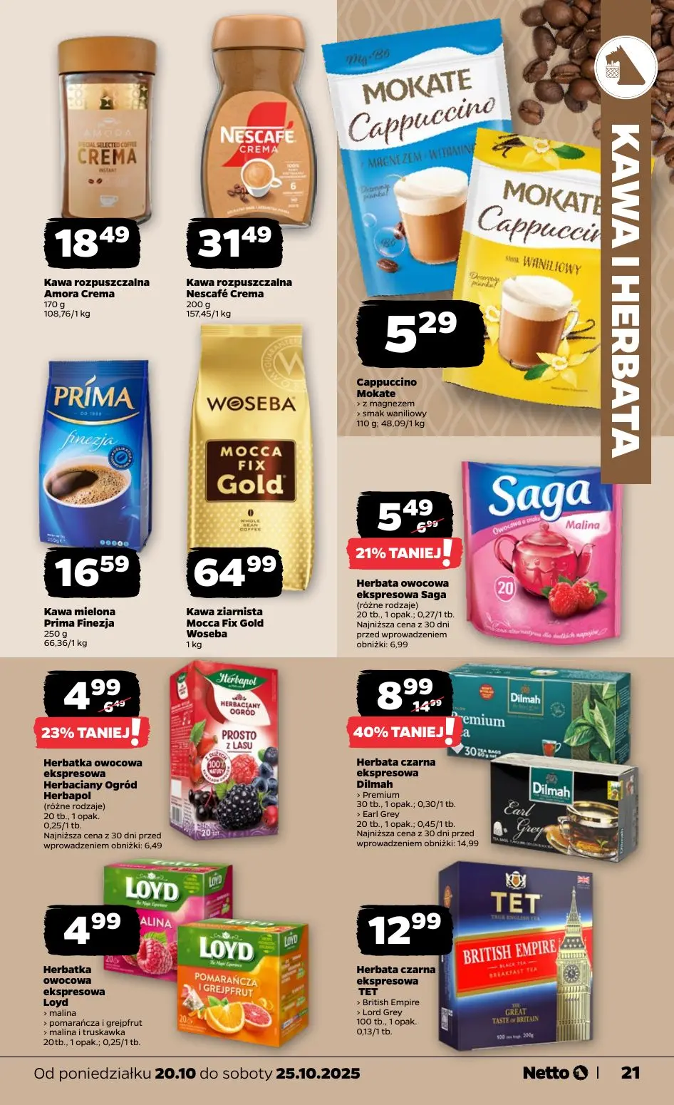 gazetka promocyjna NETTO Od poniedziałku - Strona 21