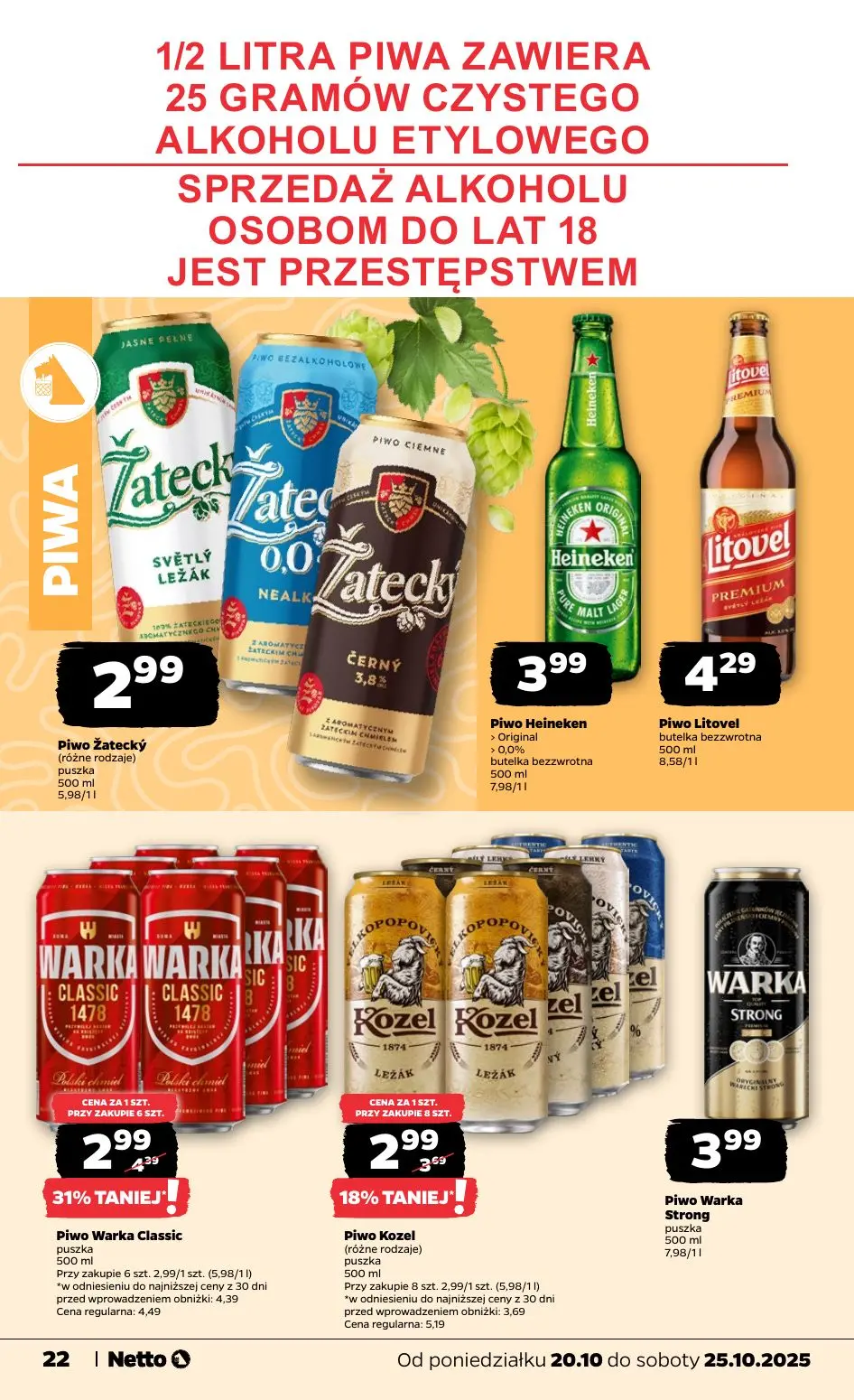 gazetka promocyjna NETTO Od poniedziałku - Strona 22