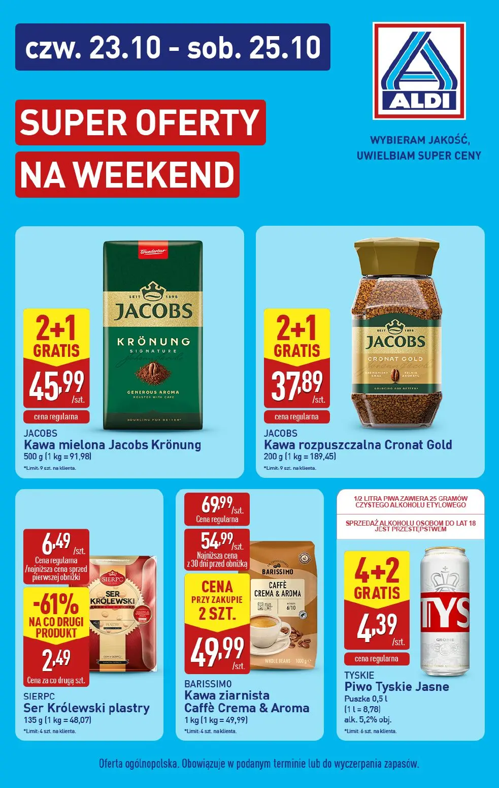 gazetka promocyjna ALDI Wybieram jakość - Strona 1