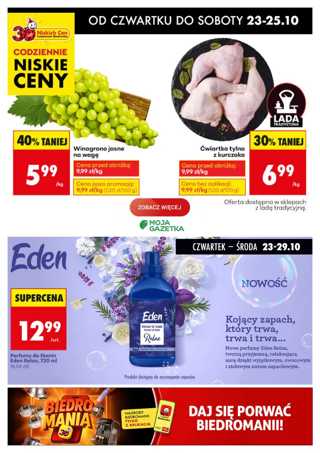 gazetka promocyjna Biedronka Biedronkowe oszczędności - Strona 1