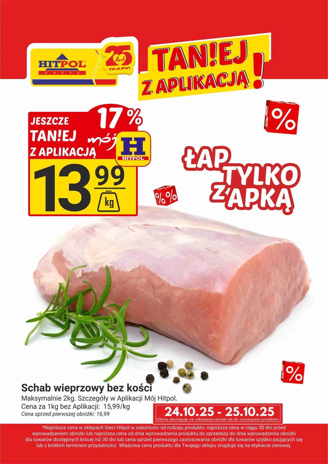 gazetka promocyjna Hitpol Taniej z Aplikacją! - Strona 1