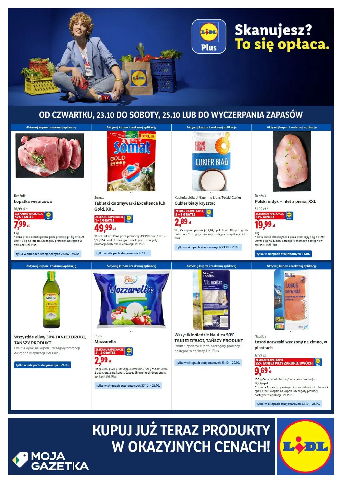 gazetka promocyjna LIDL Lidl plus. Skanujesz - To się opłaca - Strona 1
