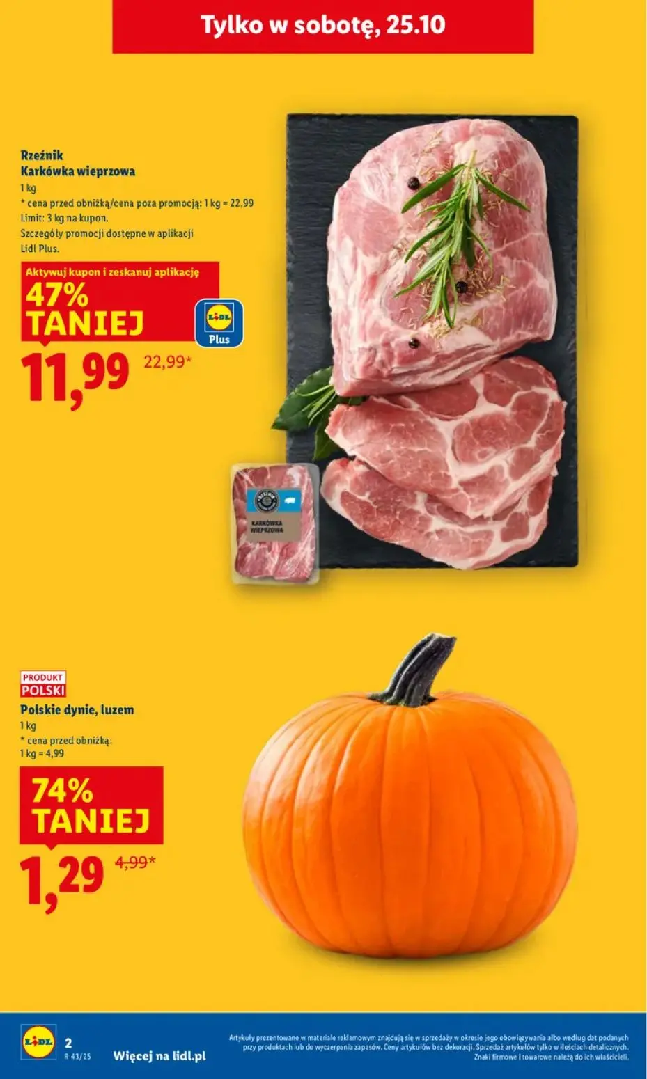 gazetka promocyjna LIDL Tania sobota - Strona 2