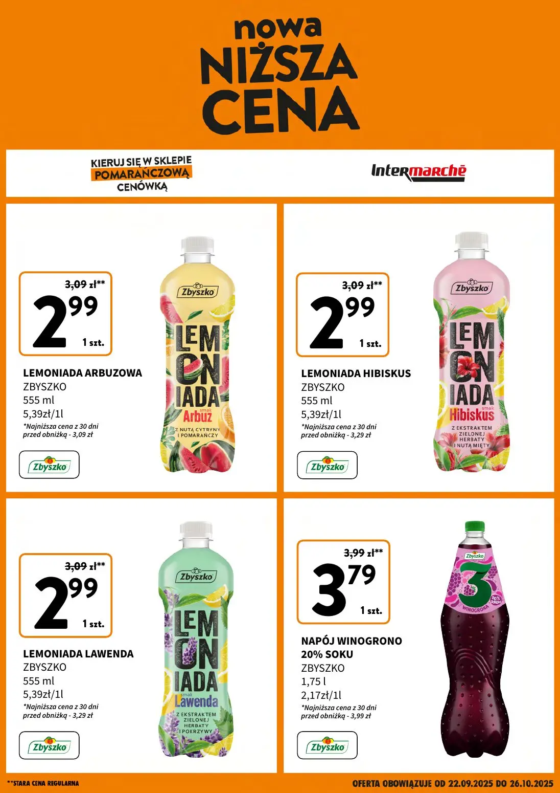 gazetka promocyjna Intermarche Nowa niższa cena - Strona 1
