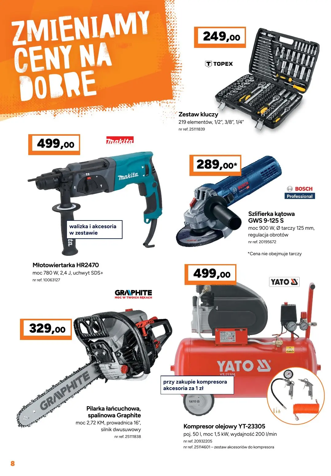 gazetka promocyjna BRICOMAN Zmieniamy ceny na dobre - Strona 8