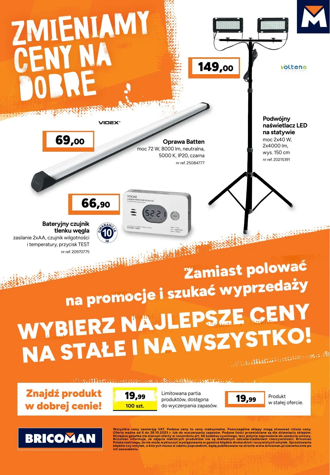 gazetka promocyjna BRICOMAN Zmieniamy ceny na dobre - Strona 12