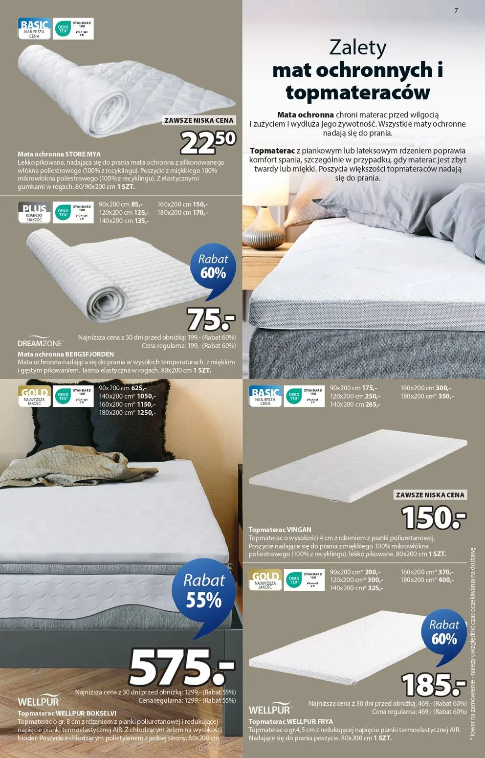 gazetka promocyjna JYSK Świetna oferta dla domu - Strona 7