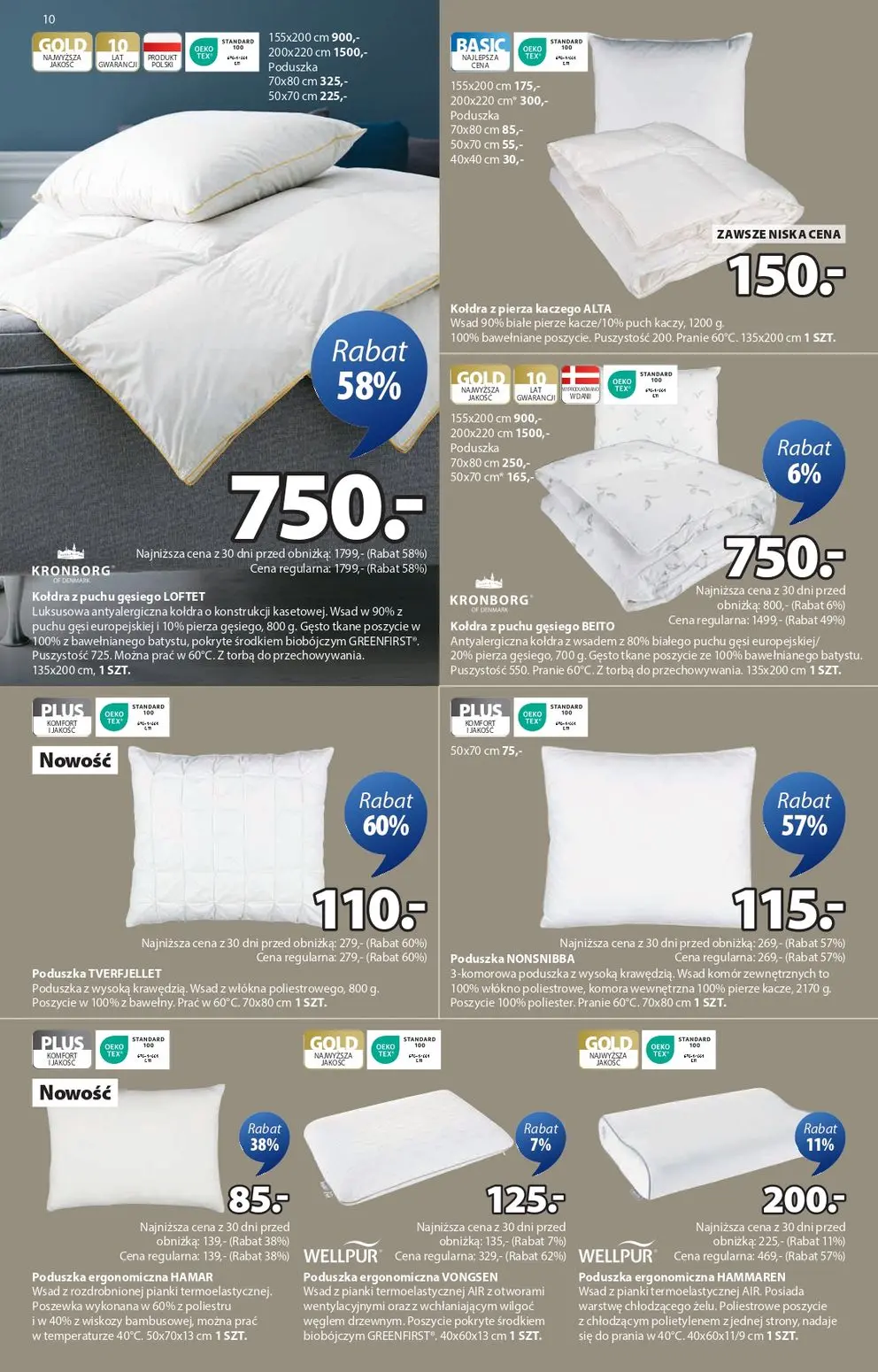 gazetka promocyjna JYSK Świetna oferta dla domu - Strona 10