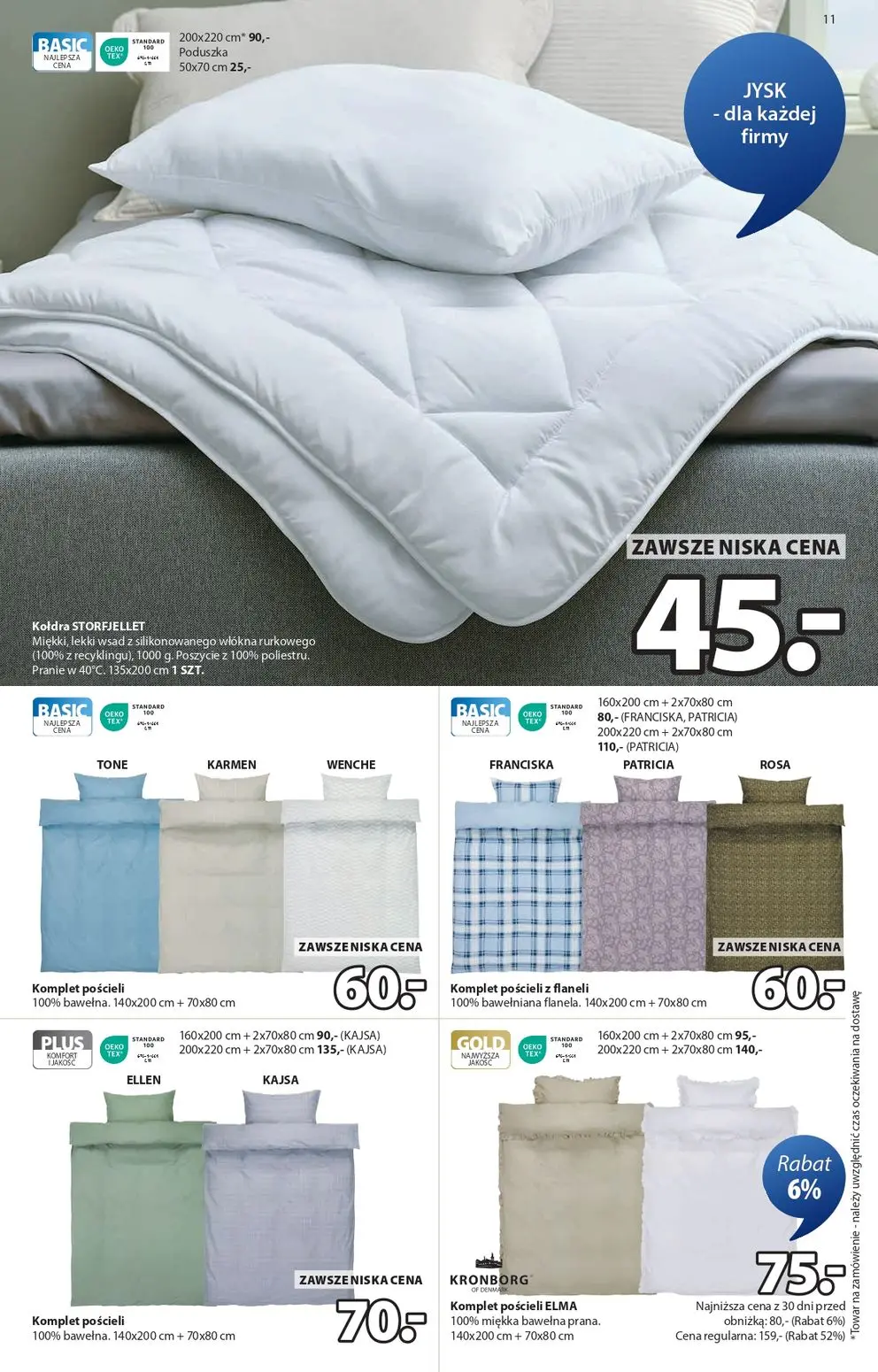 gazetka promocyjna JYSK Świetna oferta dla domu - Strona 11